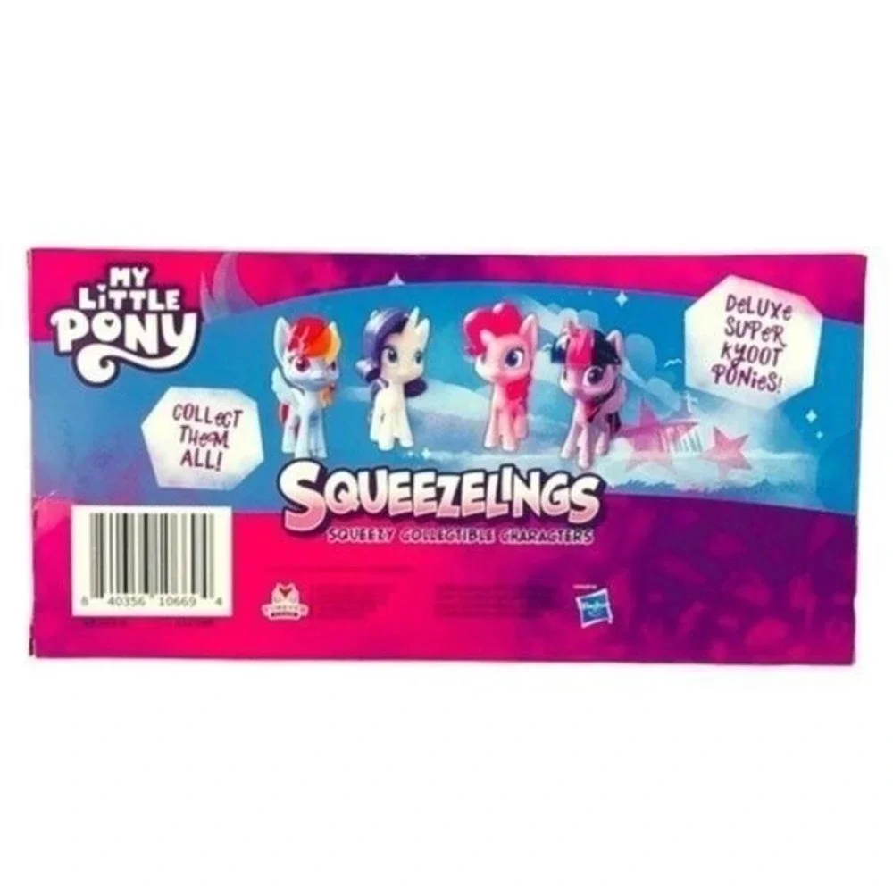 My Little‎ Pony Squeezelings 4-Pack Kids Multicolor NEW Squishy Figures 10669